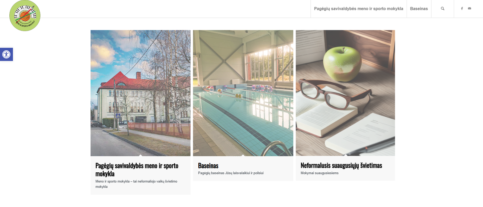 meno ir sporto mokykla